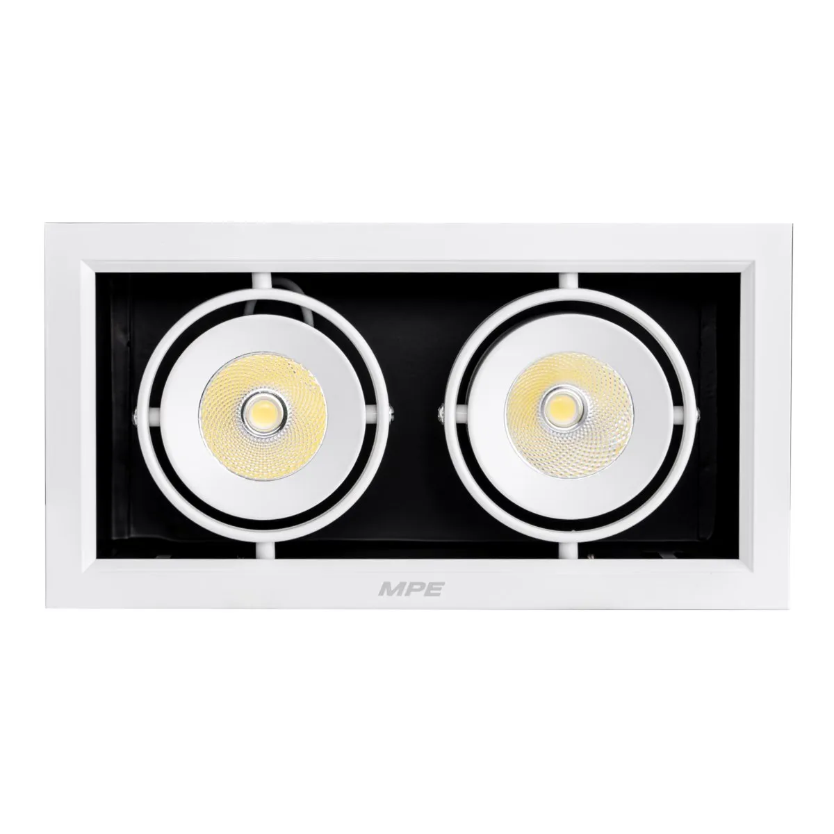 Đèn LED downlight MPE mặt vông 24W