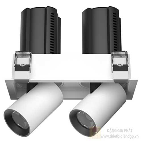 Đèn âm trần Vinaled 2x12W mẫu P