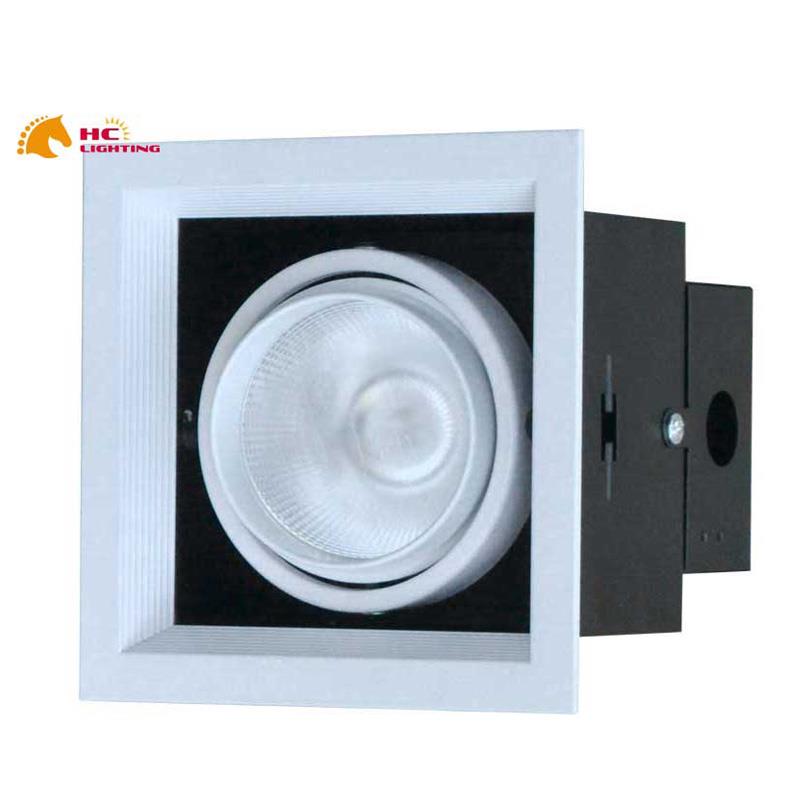 Đèn âm trần vuông COB 12w
