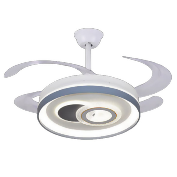 Quạt đèn Hufa Ø1200*H500 - LED 60W*2 - 4 Cánh - CS quạt 65W - ánh sáng 3 chế độ