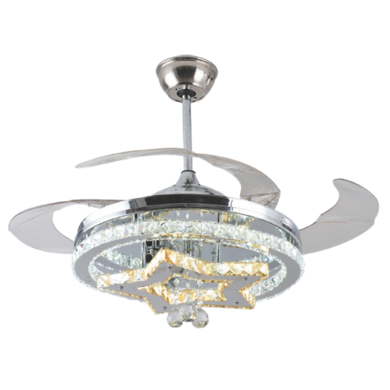 Đèn quạt Hufa Ø500*H580, Cánh Quạt 1100, Led 60W, 3 chế độ ánh sáng
