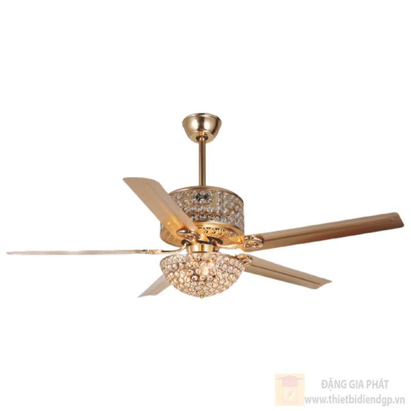 Đèn quạt Hufa Ø1300*H500, 5 cánh quạt kim loại, CS quạt 65W