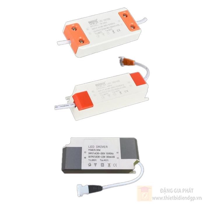 Mâm siêu sáng tràn viền IP20 DRIVER đơn màu