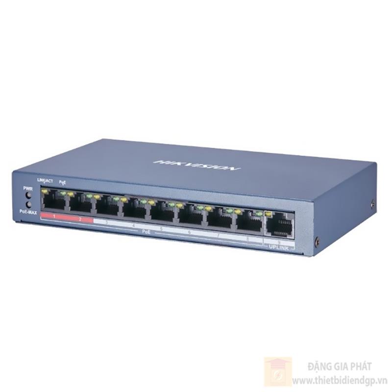 8-port 10/100Mbps PoE Switch