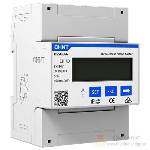 Đồng hồ KWH ba pha gắn trên thanh Din 3P4W
