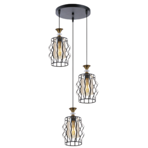 Đèn treo trần trang trí Slister Ø320*H1000mm