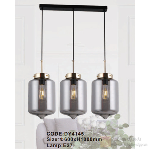 Đèn treo trần đế dài trang trí Slister Ø600*H1000mm - E27