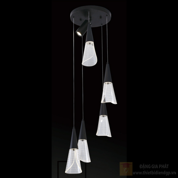 Đèn treo trang trí Slister Ø320*1000mm - LED 3 CĐ