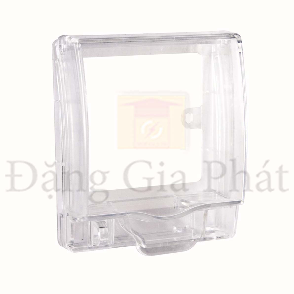 Mặt che (không đế) phòng thấm nước mặt đơn cho ổ cắm loại vuông IP55