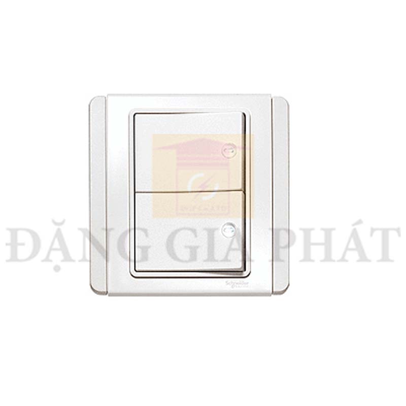 Mặt 2 Công Tắc 10A -1W