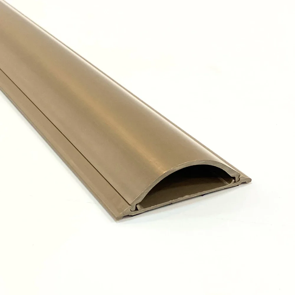 Nẹp điện bán nguyệt Tiến Phát 1.2m màu gỗ