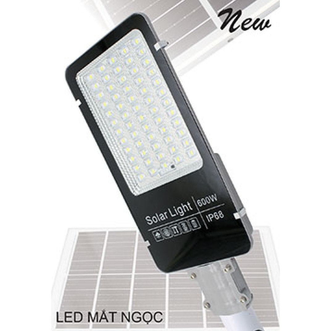 Đèn đường NLMT Sano SOLAR - 53 W220xL500 Led 600W
