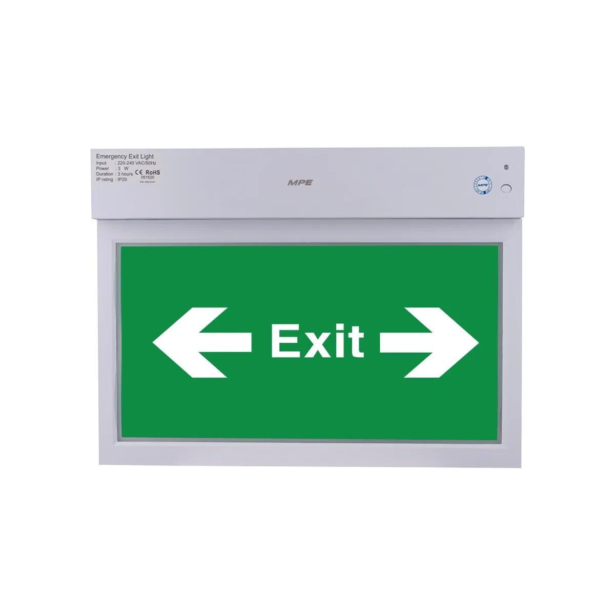 Đèn báo Exit MPE đa năng 2 mặt trái và phải EX2LR/M