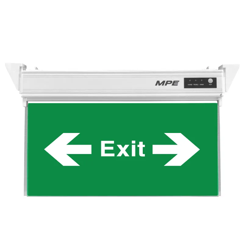 Đèn báo Exit MPE 2 mặt EX2-P/LR chỉ 2 hướng trái và phải