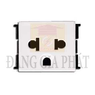 Ổ cắm đơn 3 chấu,16A,size M