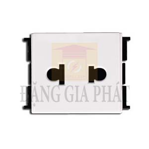 Ổ cắm đơn 2 chấu 10A,size M