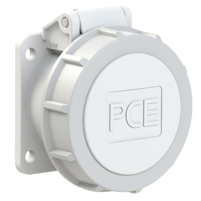Ổ cắm công nghiệp PCE F3822-10FT9V 16A 2p 24/42V 10h IP67