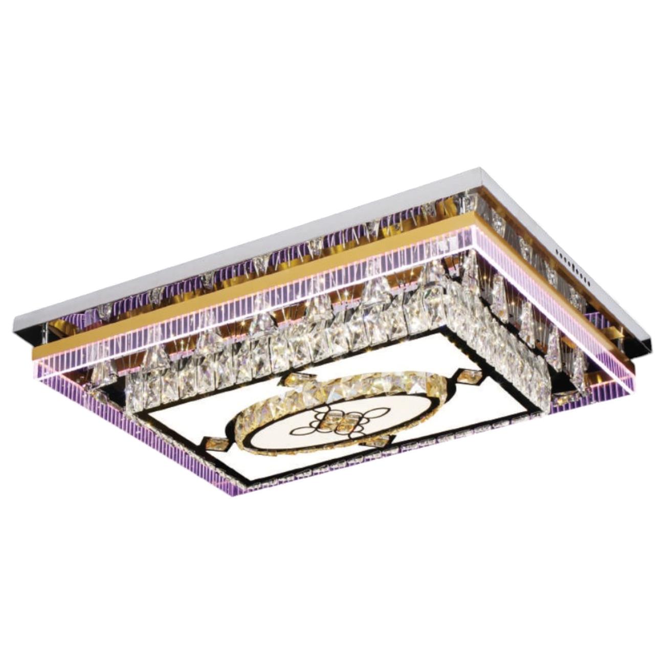 Đèn mâm pha lê Slister 800*600mm - LED 245W - 3 CĐ