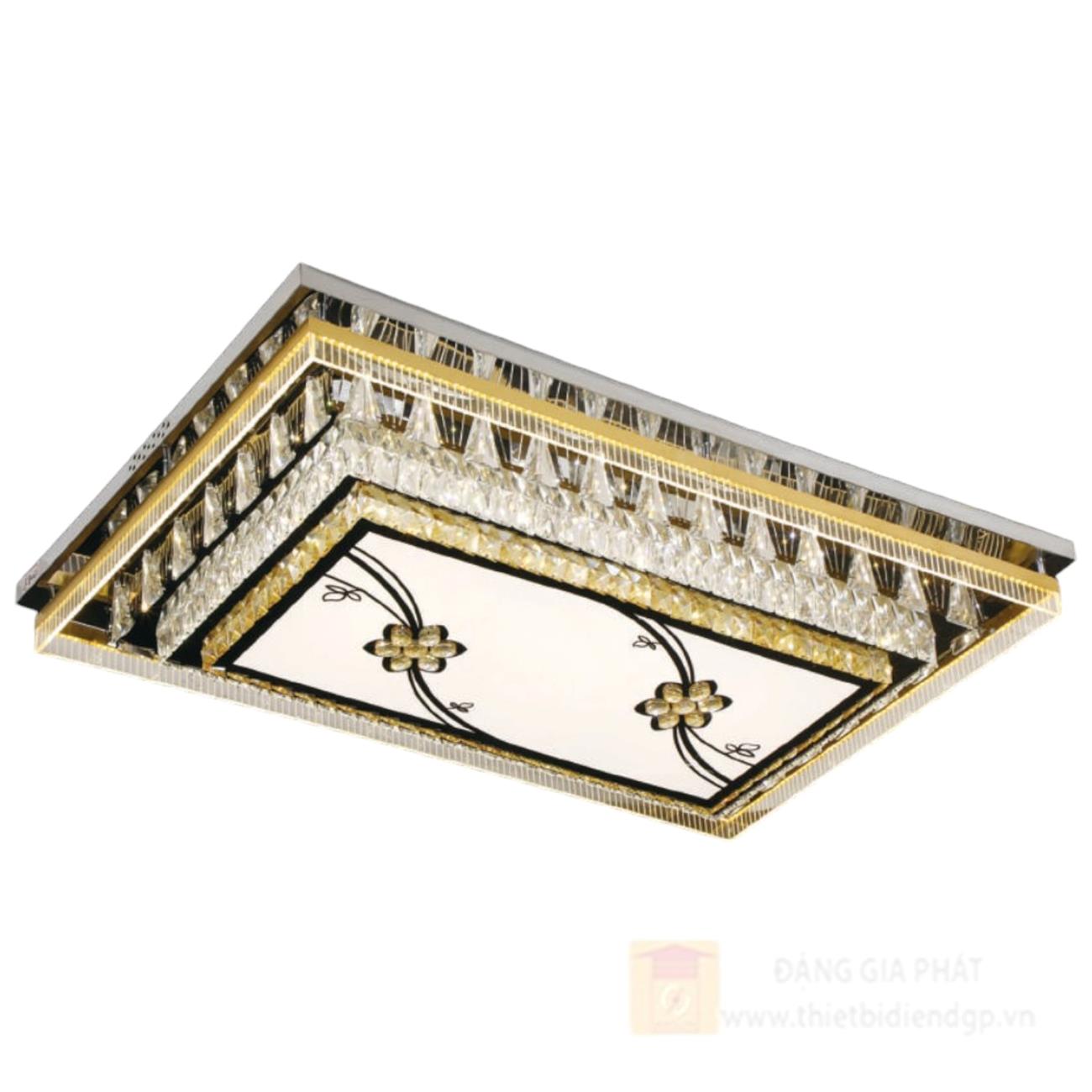Đèn mâm pha lê Slister 1150*750mm - LED 388W - 3 CĐ