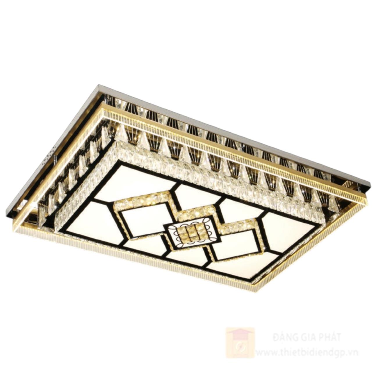 Đèn mâm pha lê Slister 1150*750mm - LED 388W - 3 CĐ