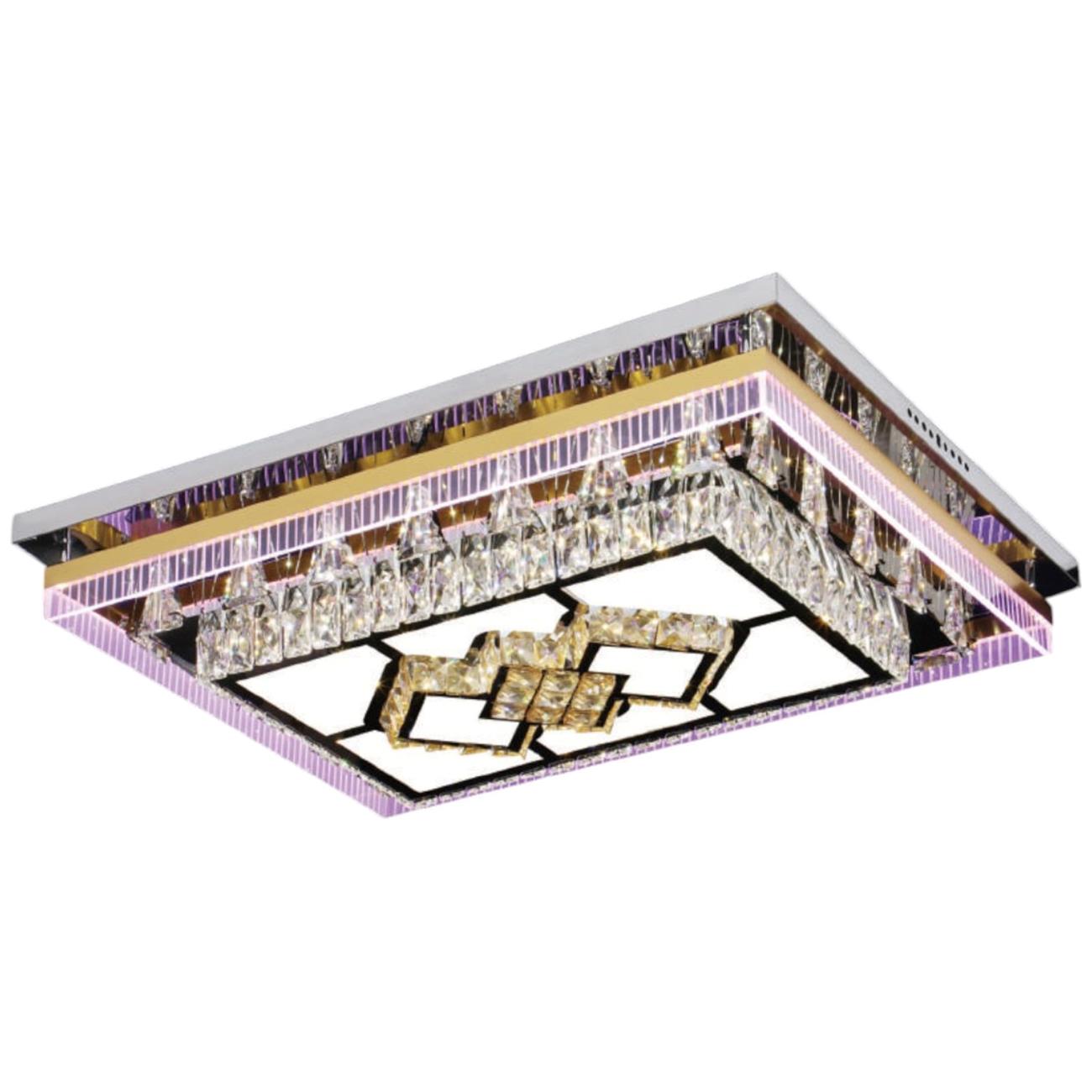 Đèn mâm pha lê Slister 800*600mm - LED 245W - 3 CĐ