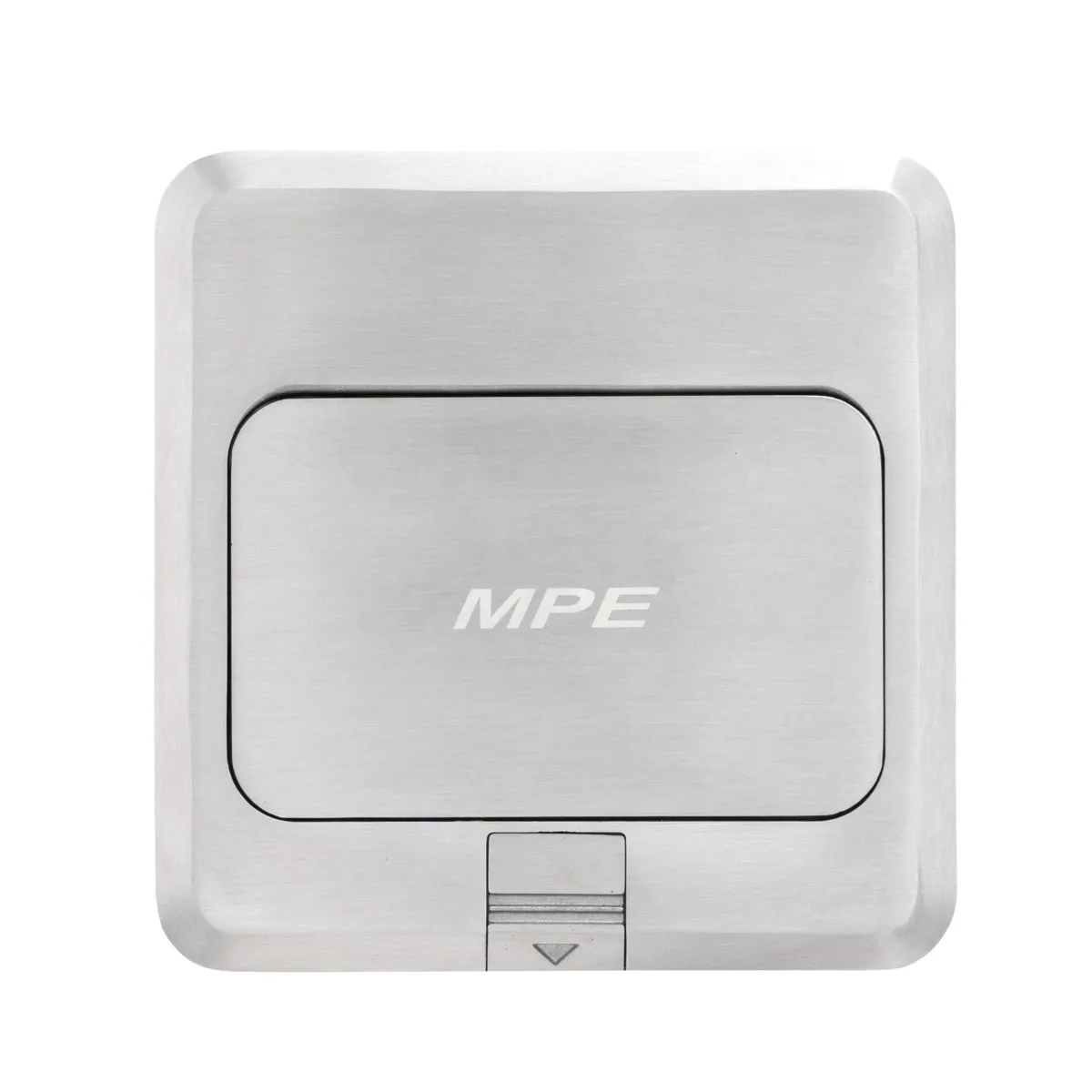 Ổ cắm âm sàn MPE FA-60 kiểu vuông màu xám