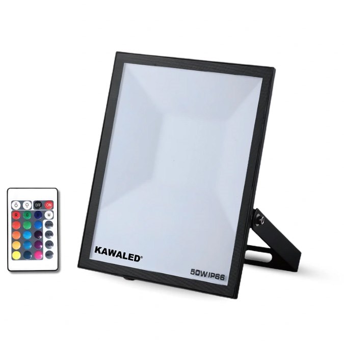 Đèn pha led đổi màu Kawaled FL50W-RGB2