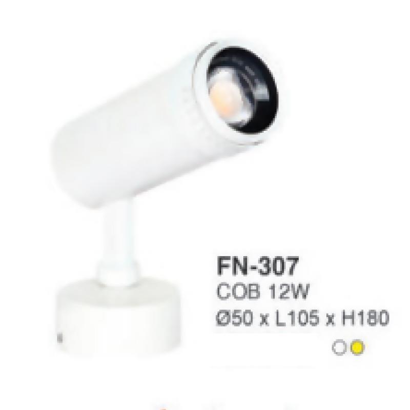 Đèn rọi chiếu điểm led COB 12W - Ø50*L105*H180 - ánh sáng trắng & vàng