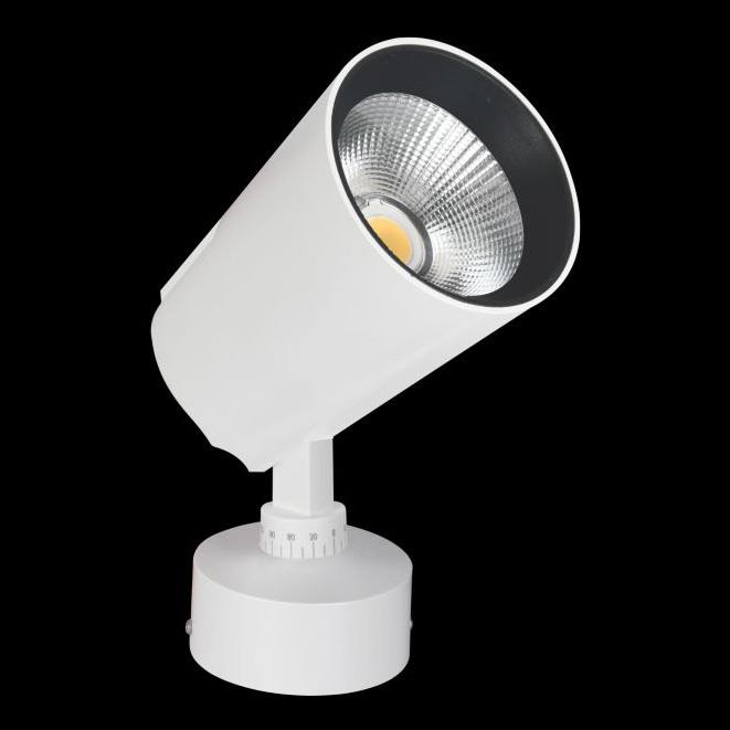 Đèn Chiếu Điểm Ngồi Ø60*L100*H150-COB 12W, Ánh sáng trắng & vàng, vỏ trắng