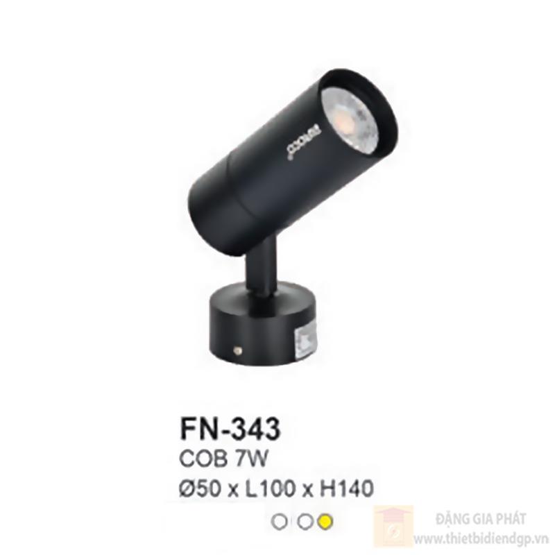 Đèn rọi chiếu điểm led COB 7W - Ø50*L100*H140 - ánh sáng trắng & vàng
