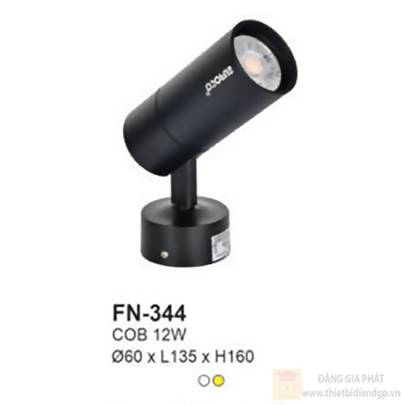 Đèn rọi chiếu điểm led COB 12W - Ø60*L135*H160 - ánh sáng trắng & vàng
