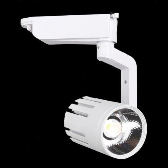 Đèn chiếu điểm thanh ray Led 20W - Ø80, Vỏ Trắng