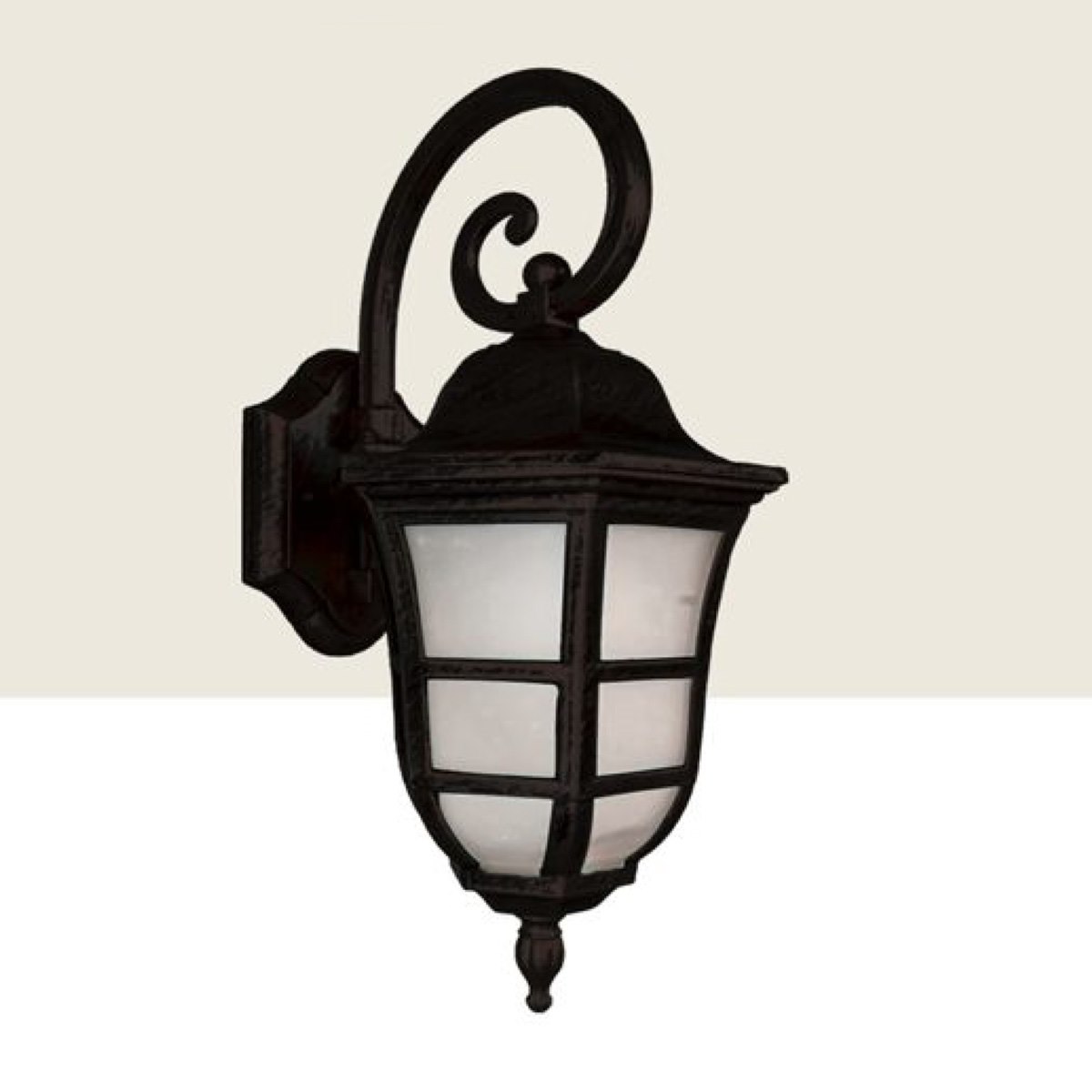 Đèn vách ngoài trời 355 Decor VNT6607DEN L200*W150*H440