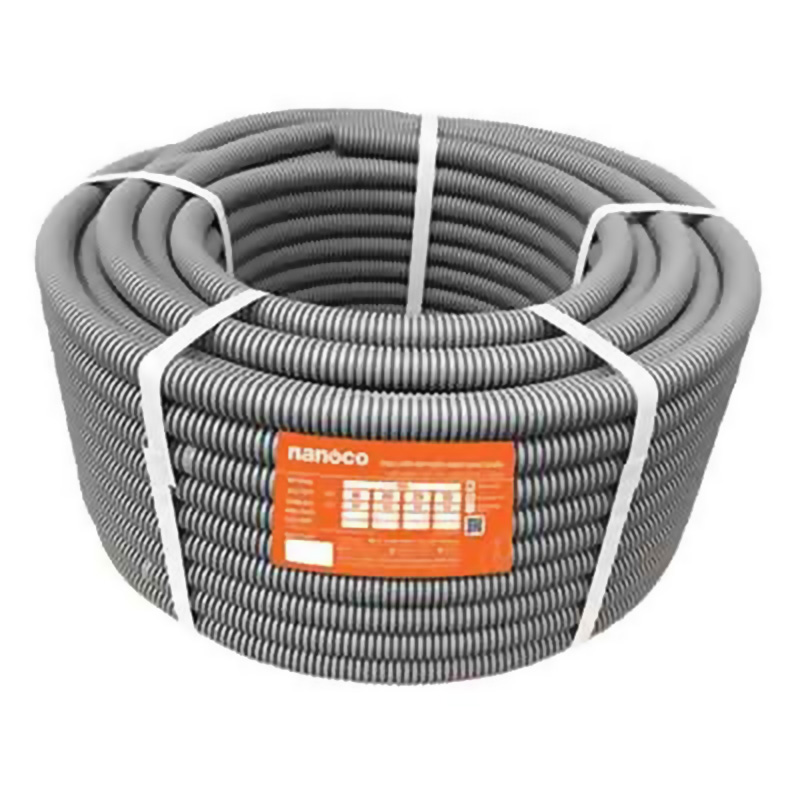 Ống luồn dây HDPE chống cháy, chống dập màu trắng và màu xám