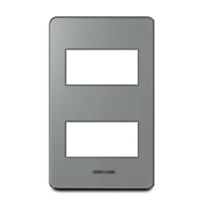 Mặt viền 2 hạt cỡ S Acrylic màu xám Grimma G7 series, G7ACX-M2