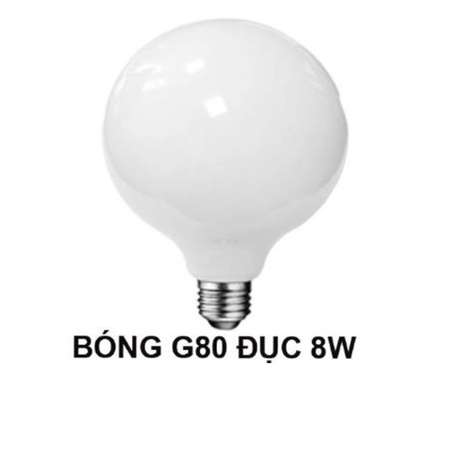 Bóng Led G80 đục loại 8W