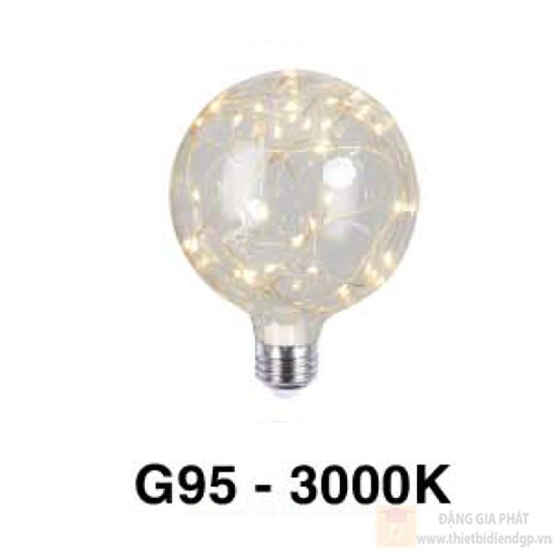 Bóng Buld ánh sáng G95-3000K