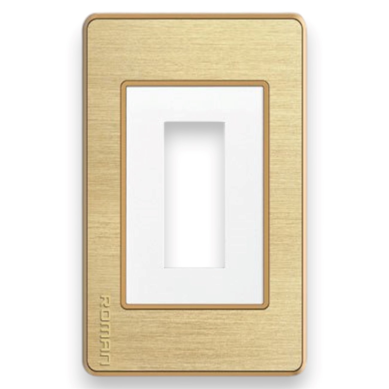 Mặt aptomat đơn Roman GA071-CV