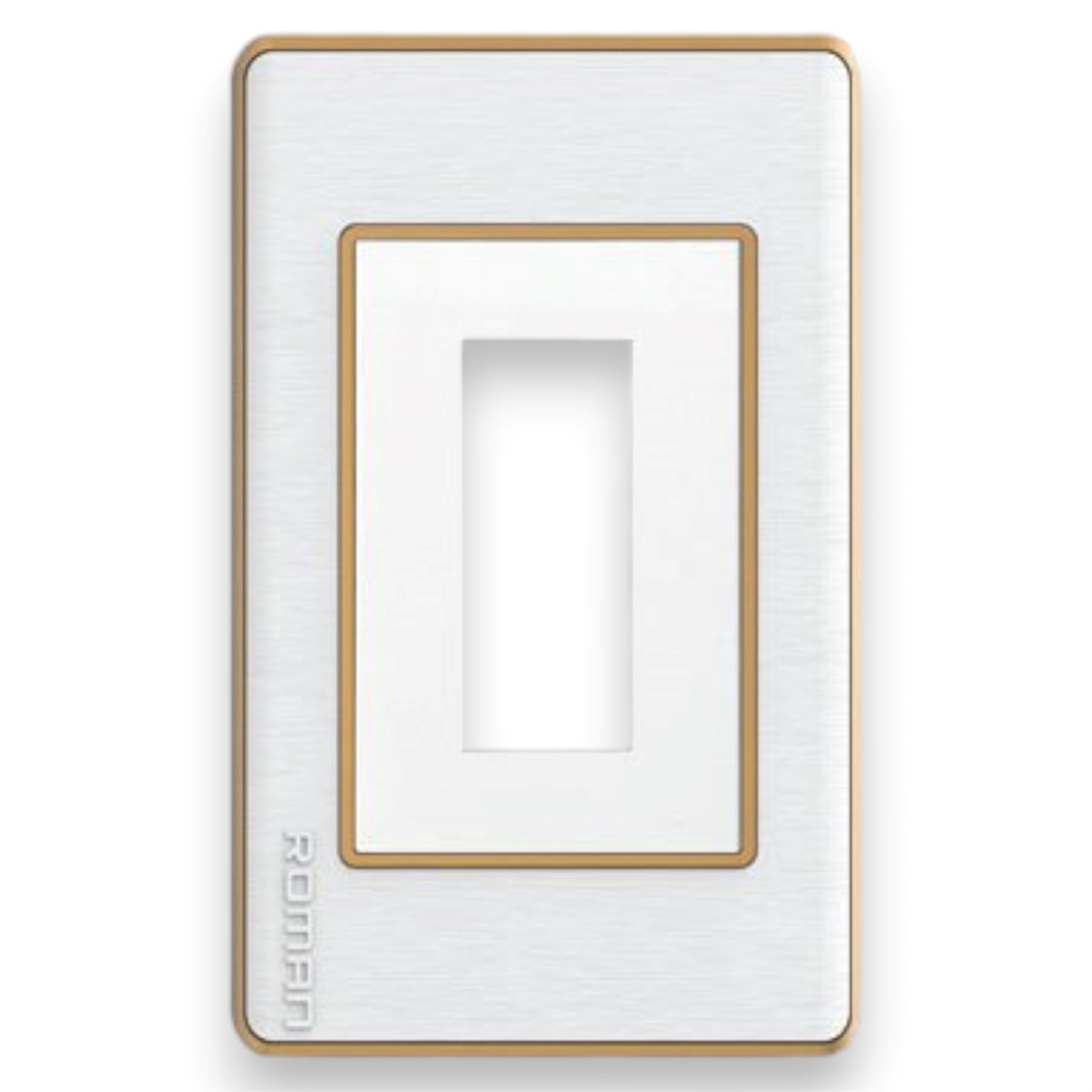 Mặt aptomat đơn Roman GA071-TV