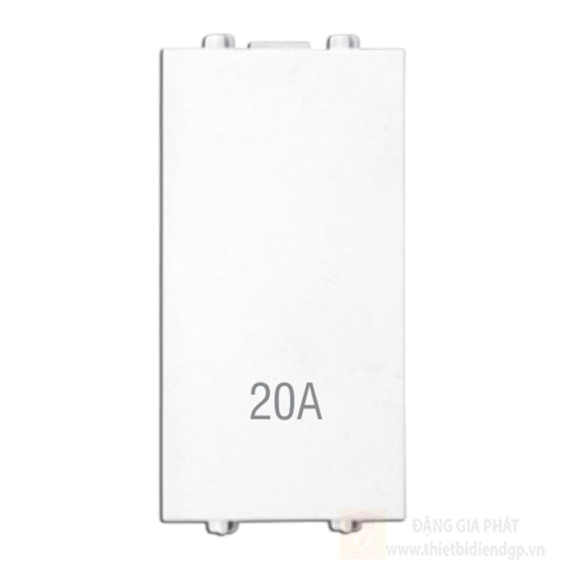 Hạt công tắc 20A màu trắng GA40S-T