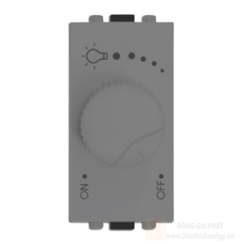 Chiết áp đèn cỡ 1/3 sơn màu ghi xám GA46S-G