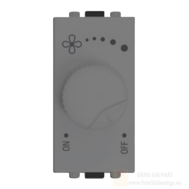 Chiết áp quạt cỡ 1/3 sơn màu ghi xám GA47S-G
