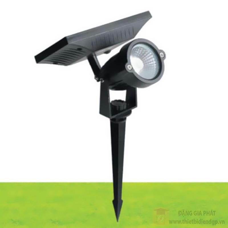 Đèn ghim cỏ năng lượng mặt trời 5W Ø73*H260, ánh sáng vàng