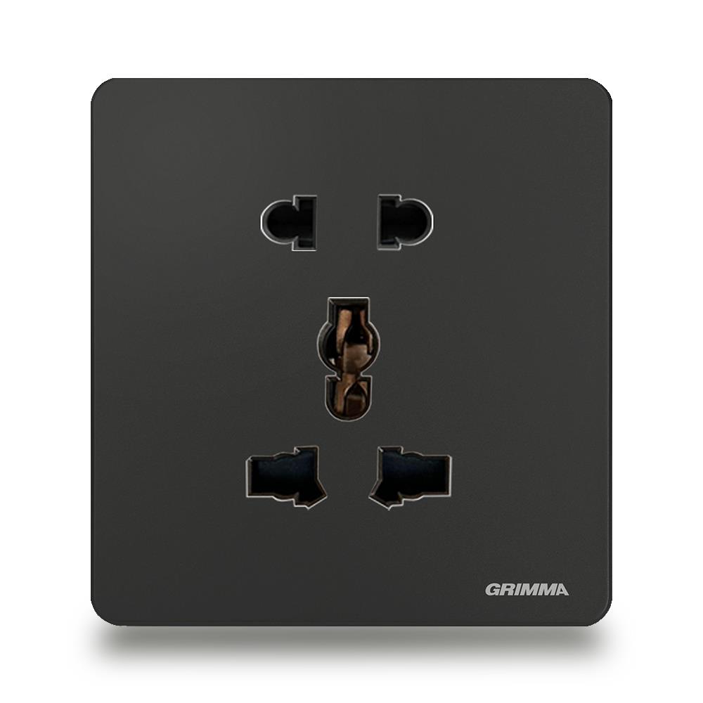 Bộ ổ cắm 2 chấu + 3 chấu Grimma G3BSK23