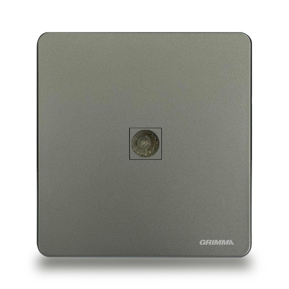 Bộ ổ cắm đơn tivi Grimma G41TV