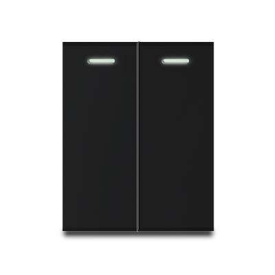Hạt công tắc đôi 1 chiều size M Grimma G7 series, G7K2112