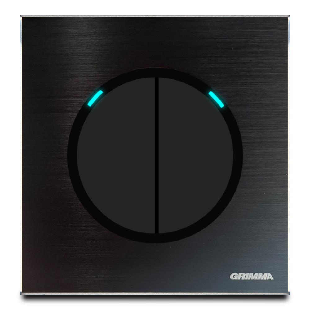 Bộ công tắc đôi 2 chiều Grimma G88K22S