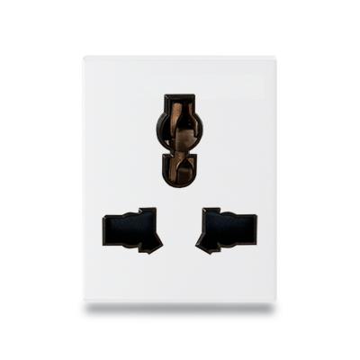 Hạt ổ cắm 3 chấu đa năng size M Grimma G8W series, G8WSK312