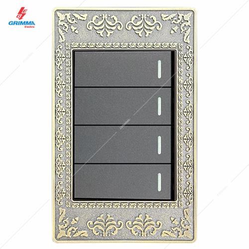 Bộ công tắc bốn 1 chiều GRIMMA G8ZAXK41