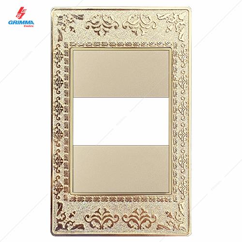 Mặt viền 1 hạt cỡ S ZinC màu gold Grimma G9 series, G9ZAG-M1